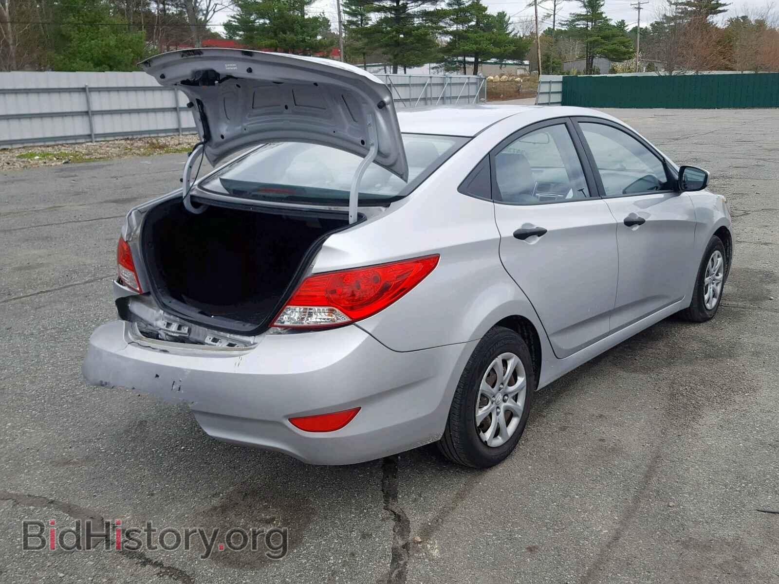 2012 HYUNDAI ACCENT - VIN: KMHCT4AE4CU046638 - Фото 4