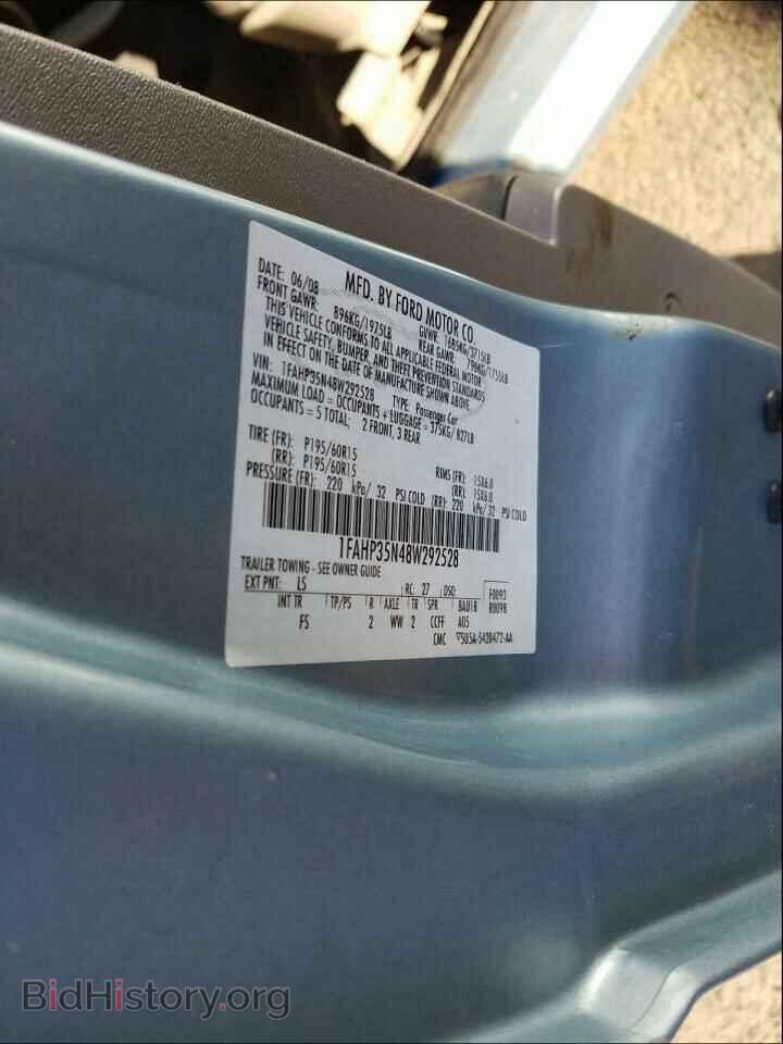 2008 FORD FOCUS - VIN: 1FAHP35N48W292528 - Фото 10