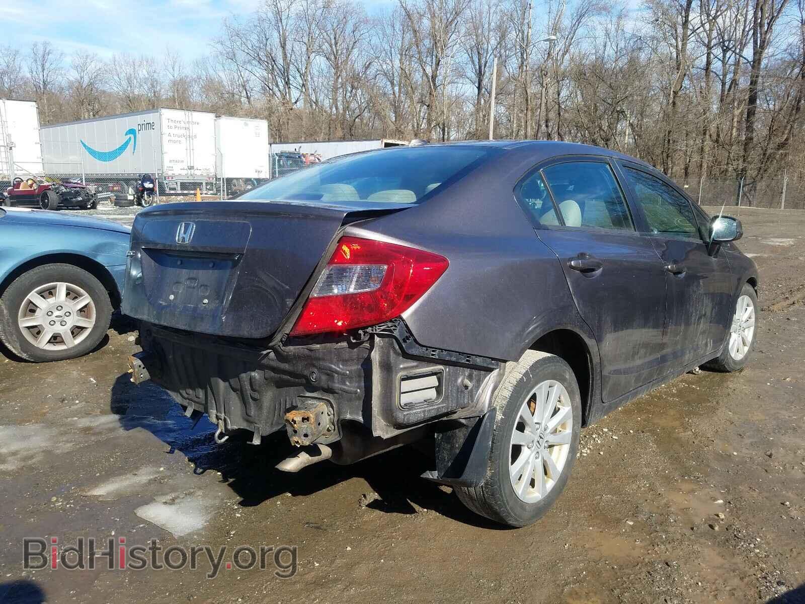 2012 HONDA CIVIC - VIN: 19XFB2F86CE345672 - Фото 4