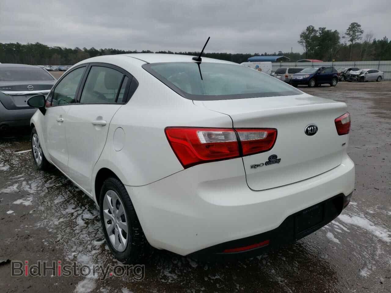 2014 KIA RIO - VIN: KNADM4A33E6327600 - Фото 3