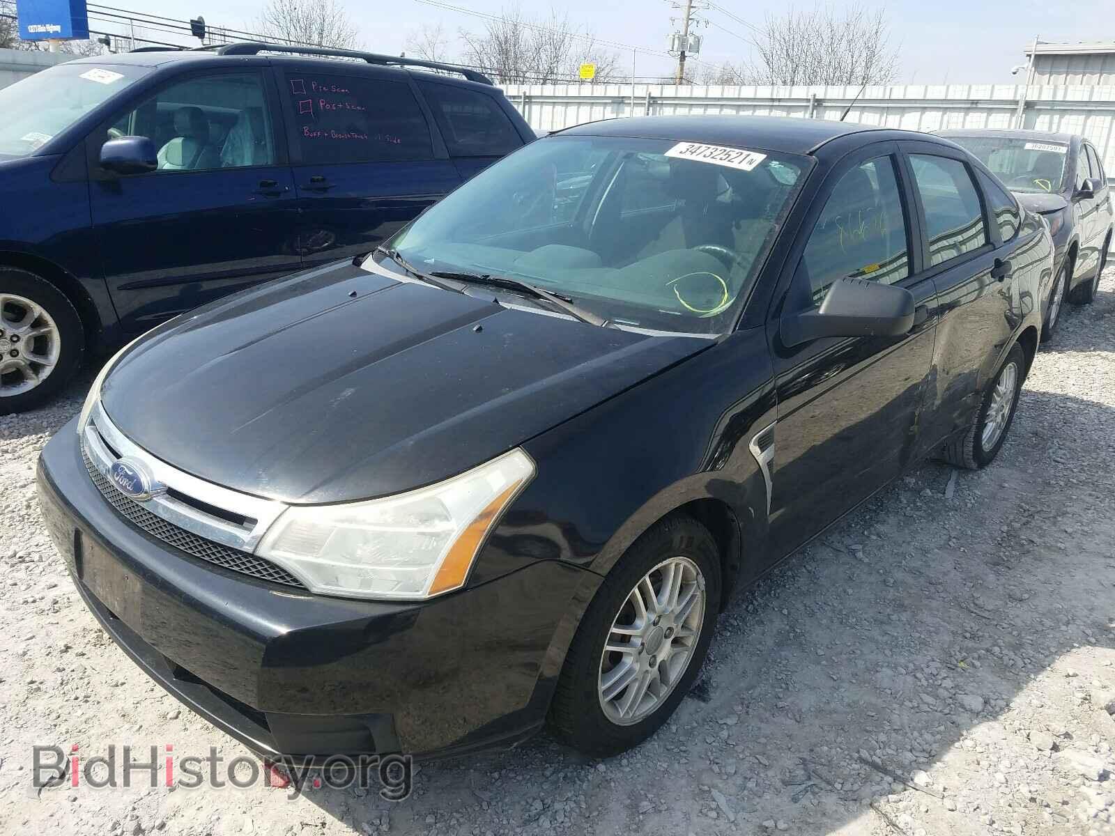 2008 FORD FOCUS - VIN: 1FAHP35N78W127539 - Фото 2