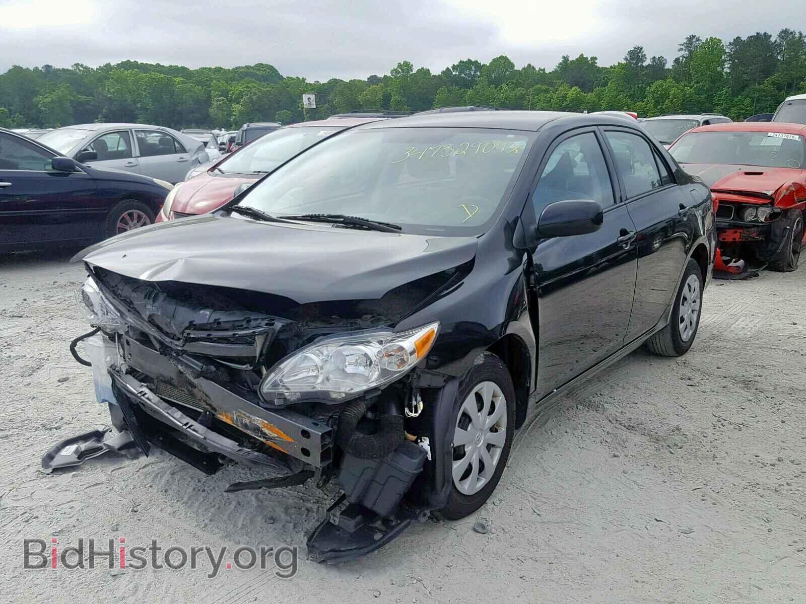 2011 TOYOTA COROLLA BA - VIN: 2T1BU4EE9BC744892 - Фото 2