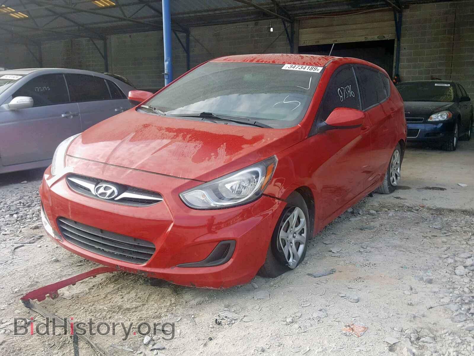 2013 HYUNDAI ACCENT - VIN: KMHCT5AE5DU071670 - Фото 2