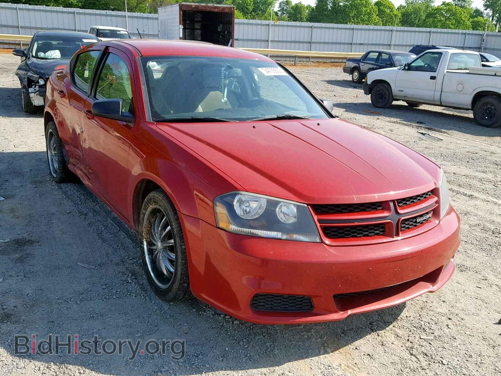 Photo 1C3CDZAB4EN225106 - DODGE AVENGER 2014