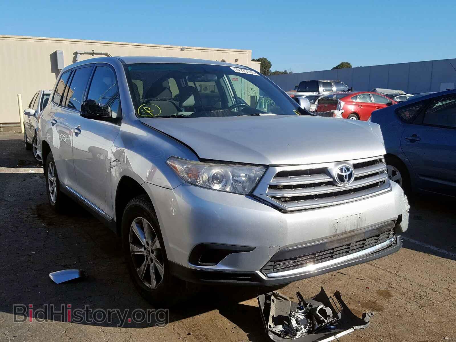 Фотография 5TDZA3EH2DS040104 - TOYOTA HIGHLANDER 2013