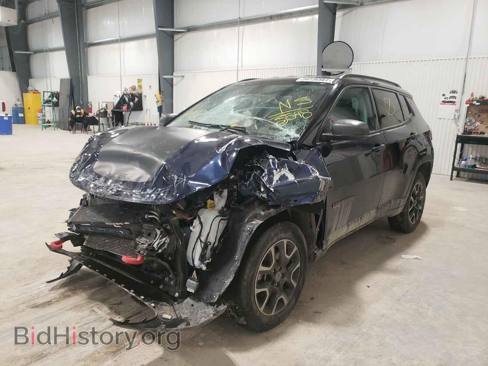2019 JEEP COMPASS - VIN: 3C4NJDDB2KT733548 - Фото 2