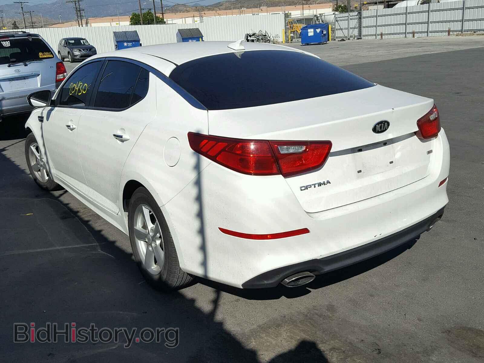2015 KIA OPTIMA - VIN: KNAGM4A77F5664763 - Фото 3