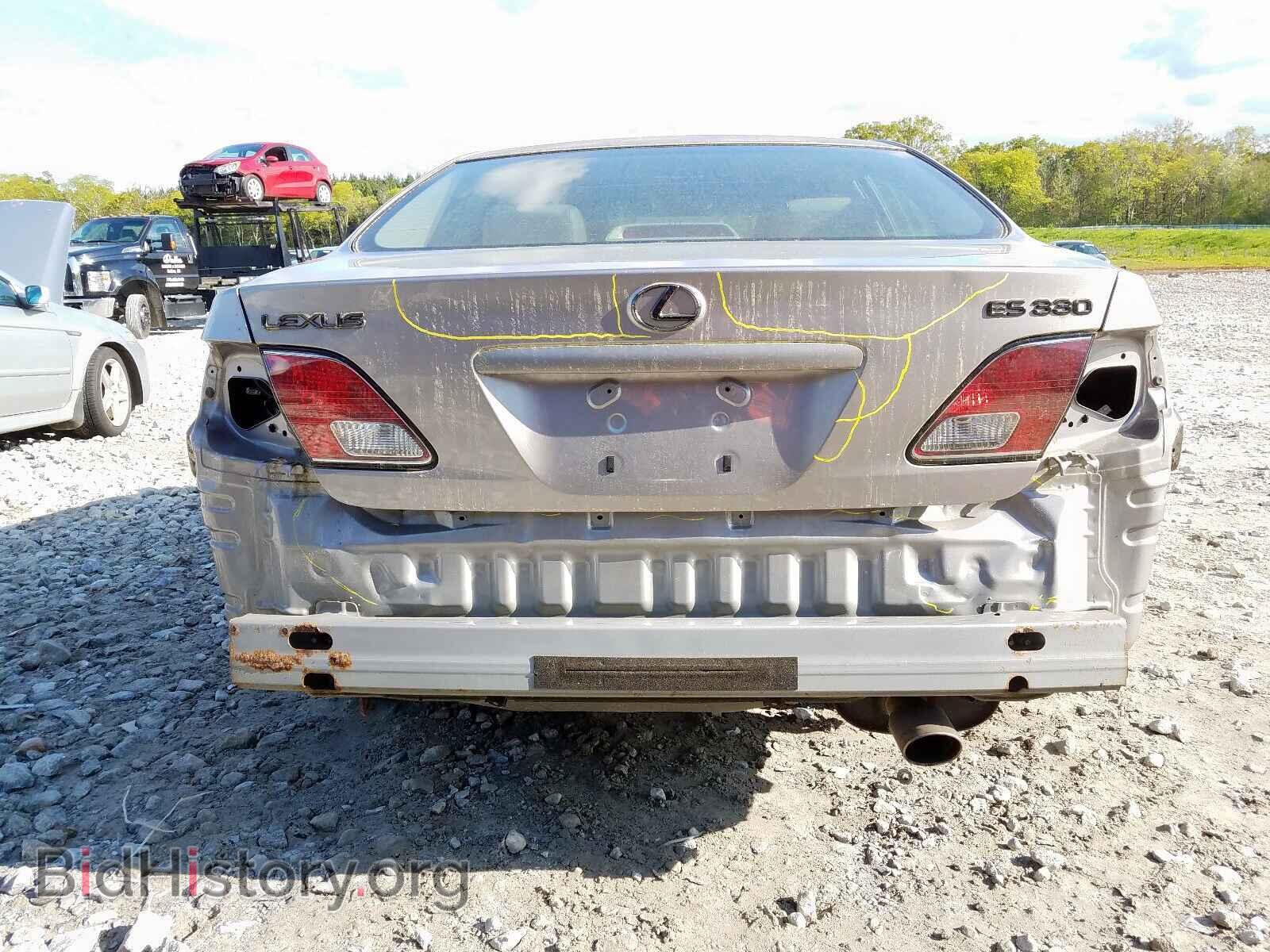 2004 LEXUS ES330 - VIN: JTHBA30G345037216 - Фото 9