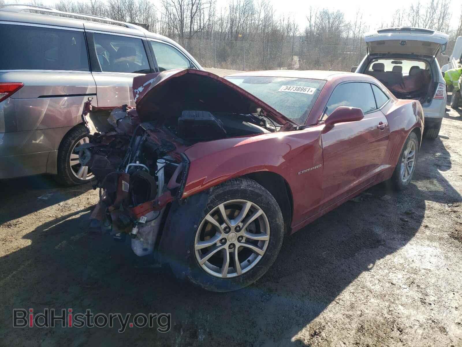 2014 CHEVROLET CAMARO - VIN: 2G1FA1E38E9180382 - Фото 2