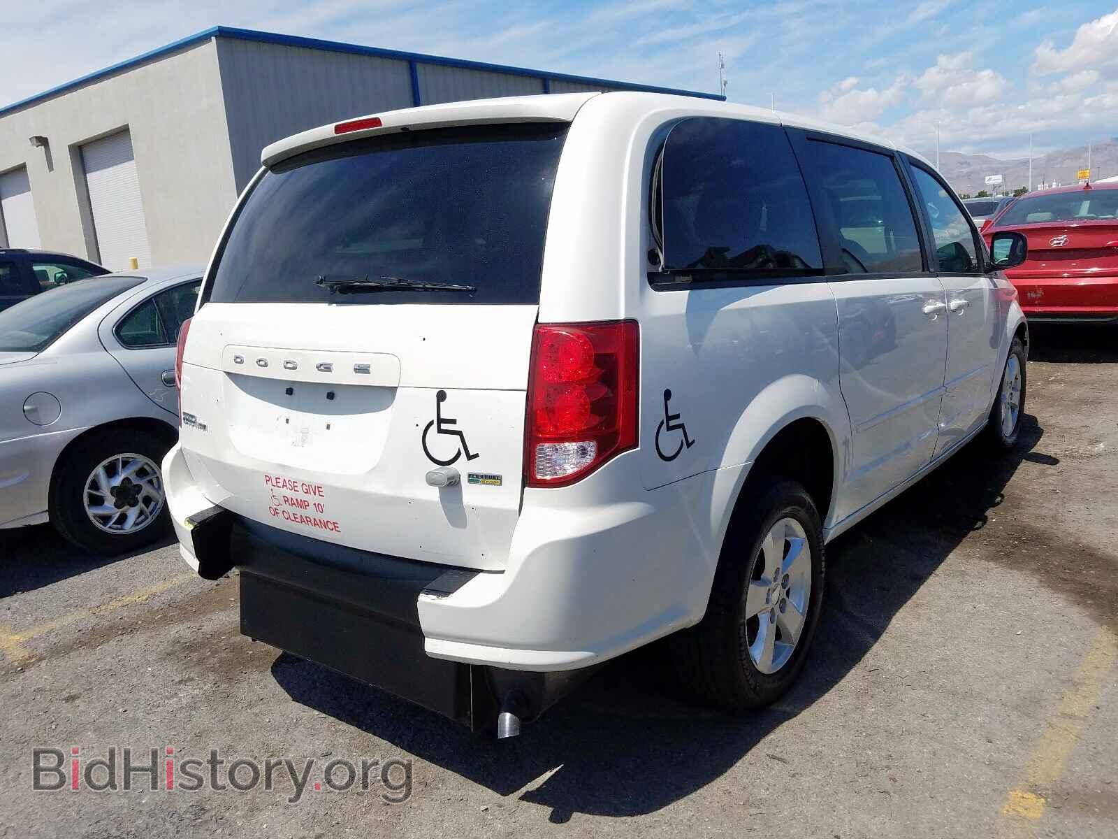 2013 DODGE CARAVAN - VIN: 2C4RDGBGXDR628352 - Фото 4