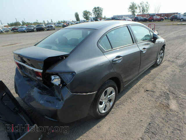 2013 HONDA CIVIC - VIN: 2HGFB2F43DH021275 - Фото 4