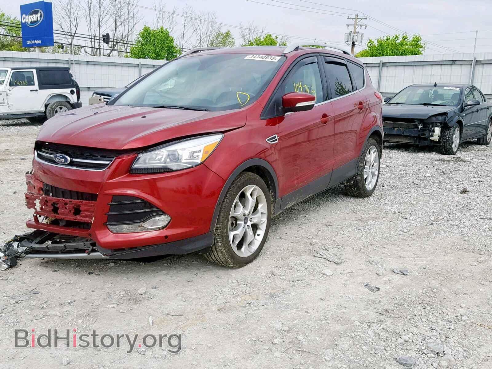 2014 FORD ESCAPE TIT - VIN: 1FMCU9J9XEUD07433 - Фото 2