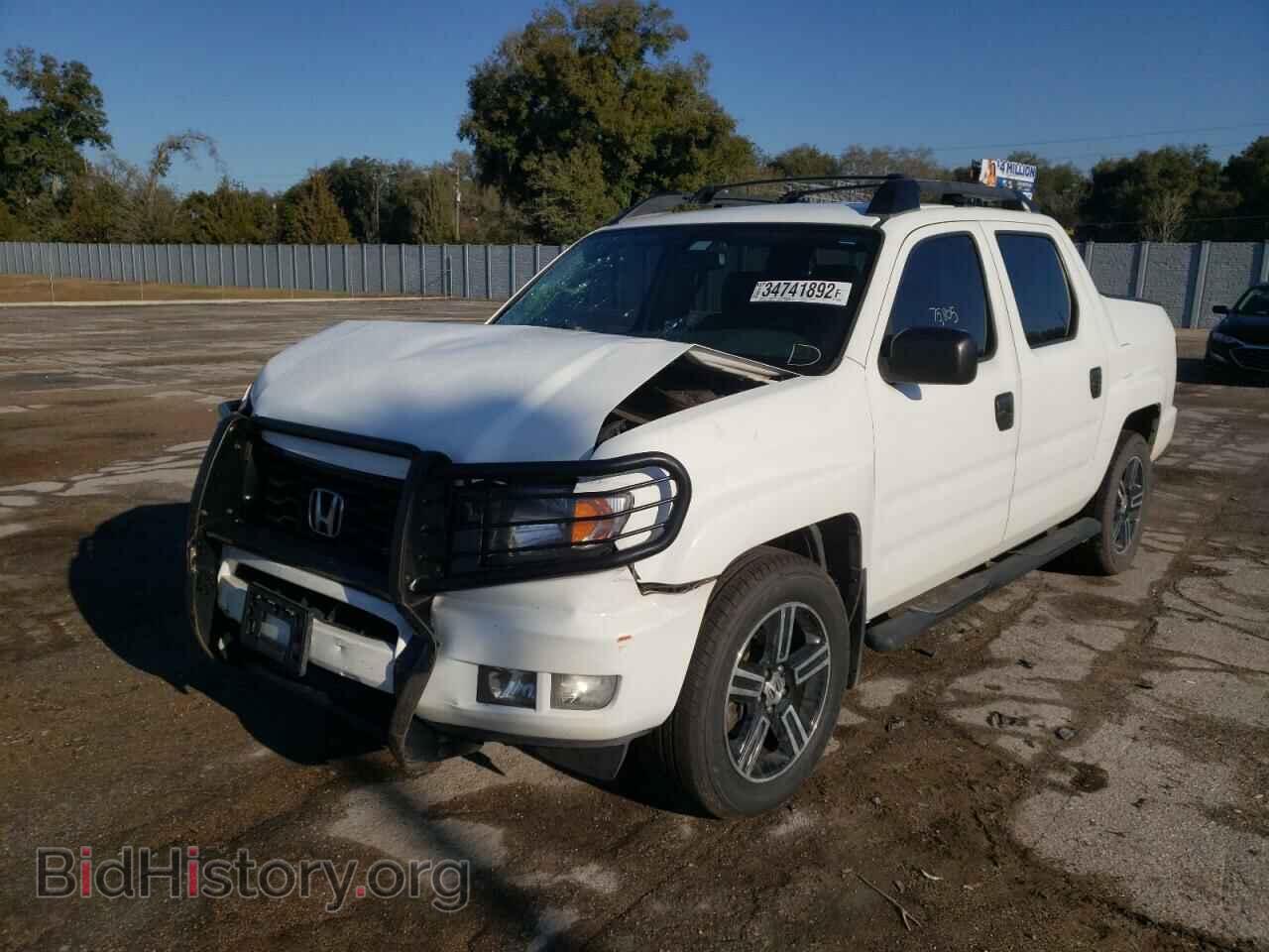 2013 HONDA RIDGELINE - VIN: 5FPYK1F71DB018951 - Фото 2