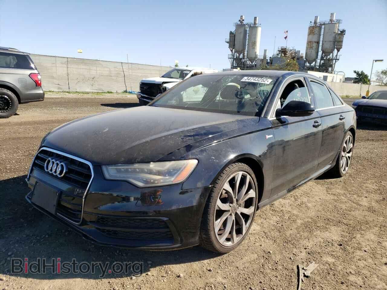 2012 AUDI A6 - VIN: WAUHGAFC7CN166574 - Фото 2