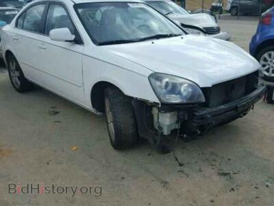 2007 Kia OPTIMA Optima LX/, белый — VIN KNAGE123775147391, Copart