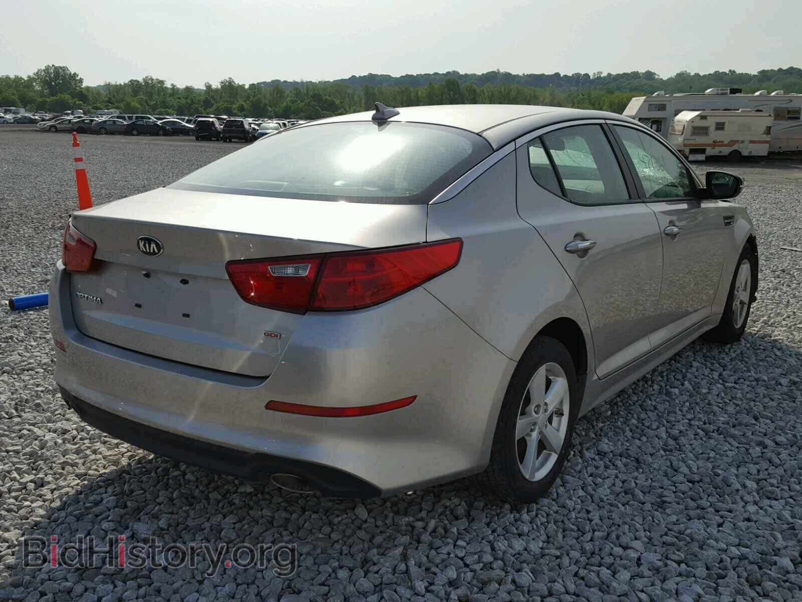 2015 KIA OPTIMA - VIN: KNAGM4A76F5550754 - Photo 4