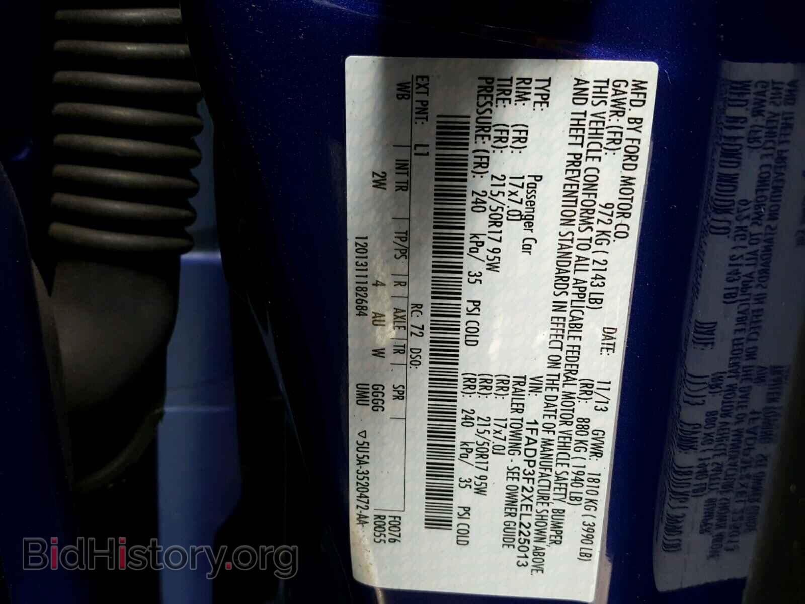 2014 FORD FOCUS - VIN: 1FADP3F2XEL225013 - Photo 10