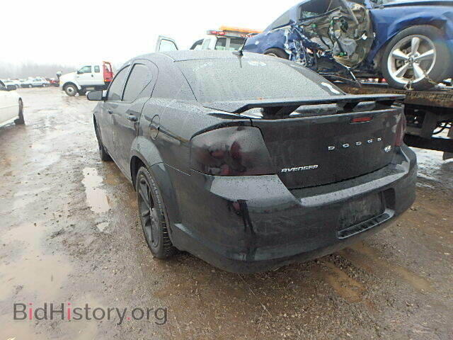 2012 DODGE AVENGER - VIN: 1C3CDZAG9CN255145 - Фото 3