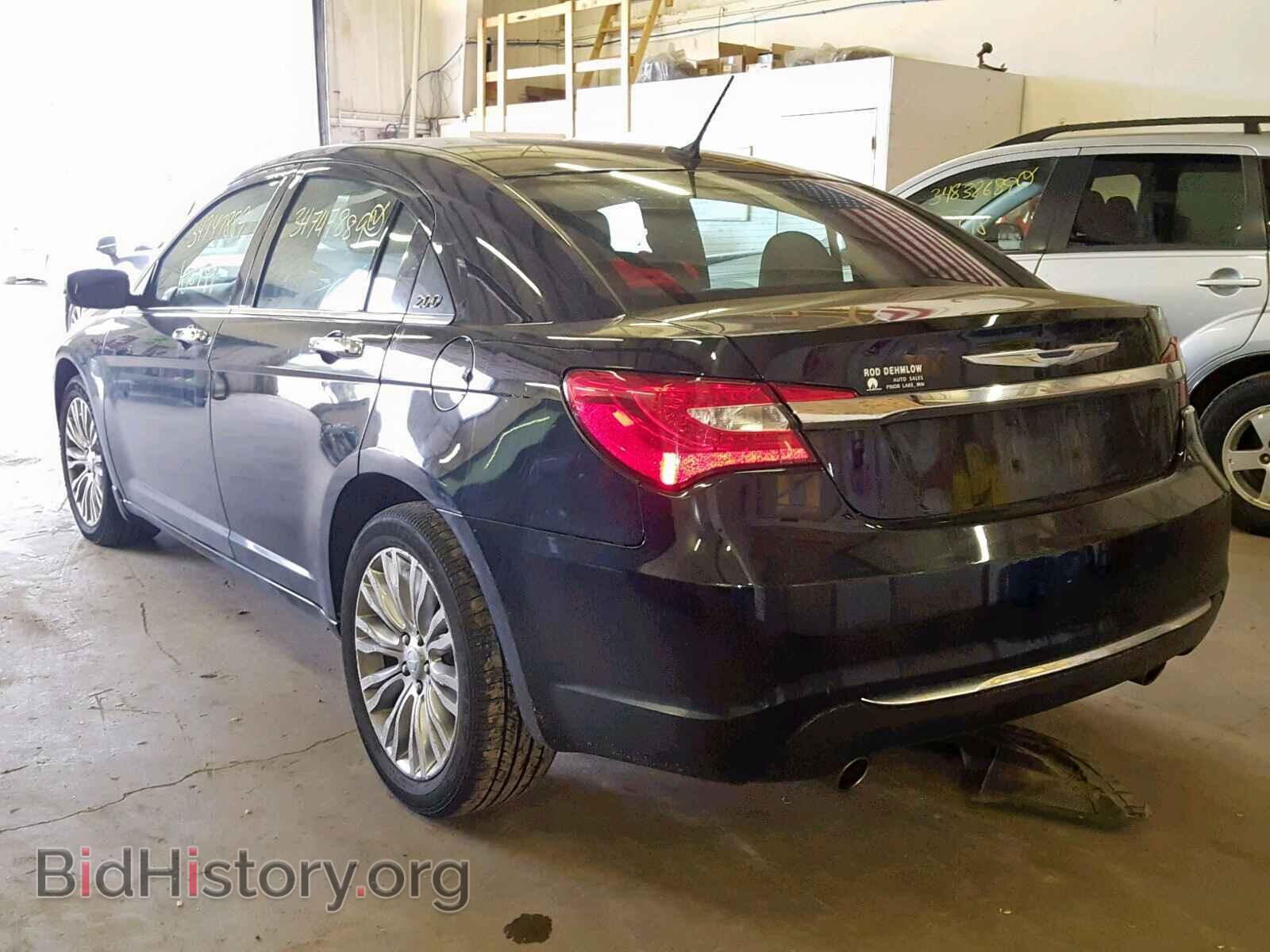 2012 CHRYSLER 200 - VIN: 1C3CCBCGXCN304943 - Фото 3