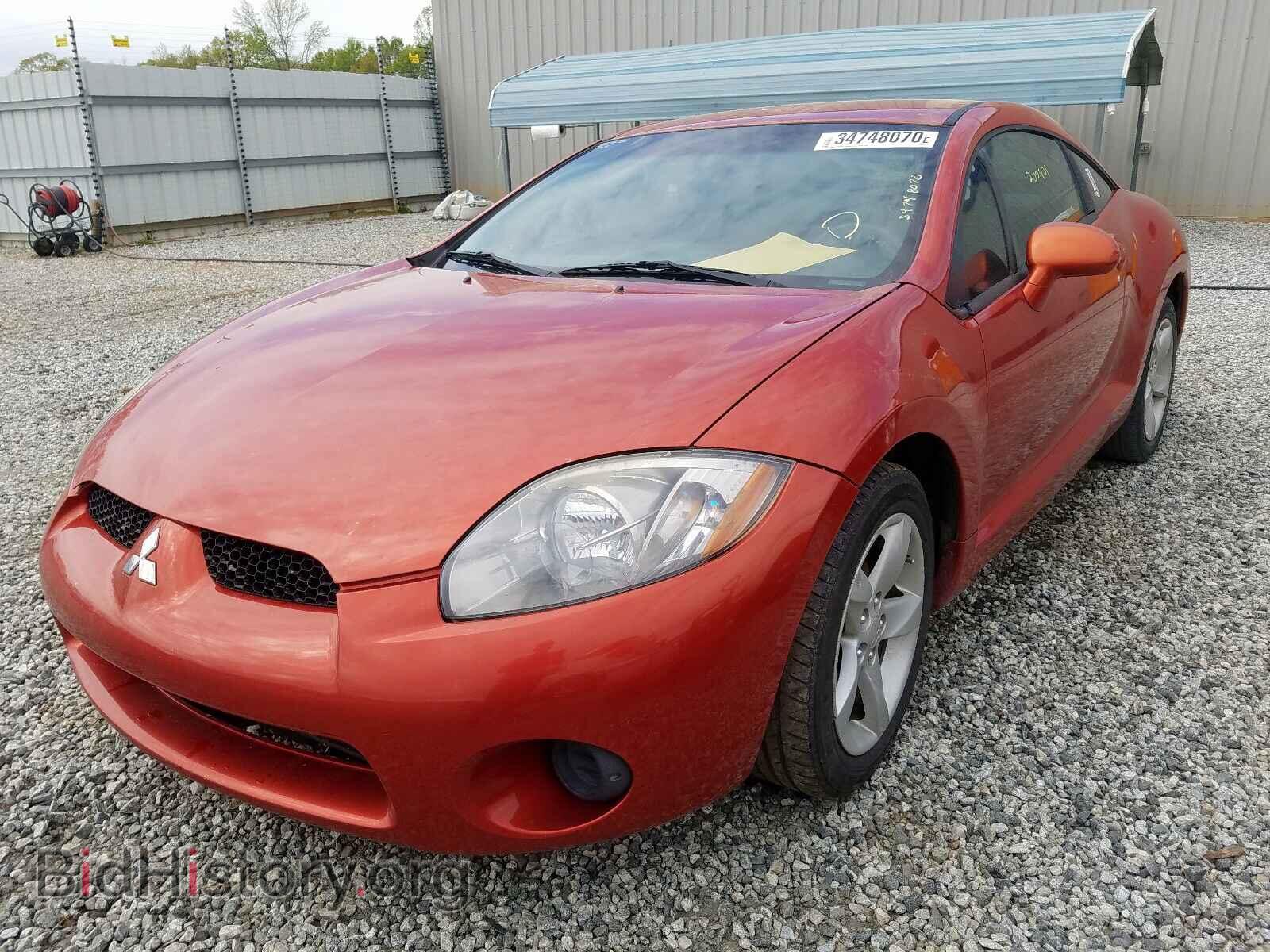 2006 MITSUBISHI ECLIPSE - VIN: 4A3AK24F36E035178 - Photo 2