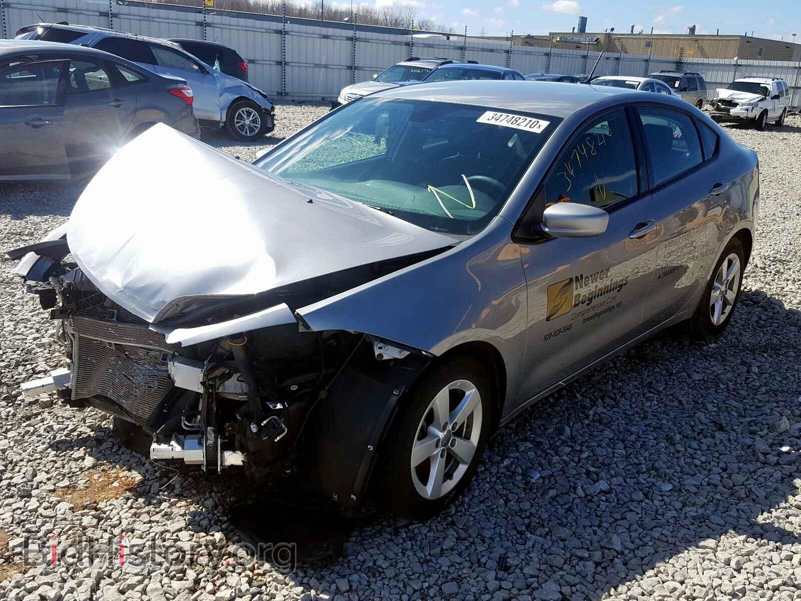 2015 DODGE DART - VIN: 1C3CDFBB5FD375004 - Фото 2