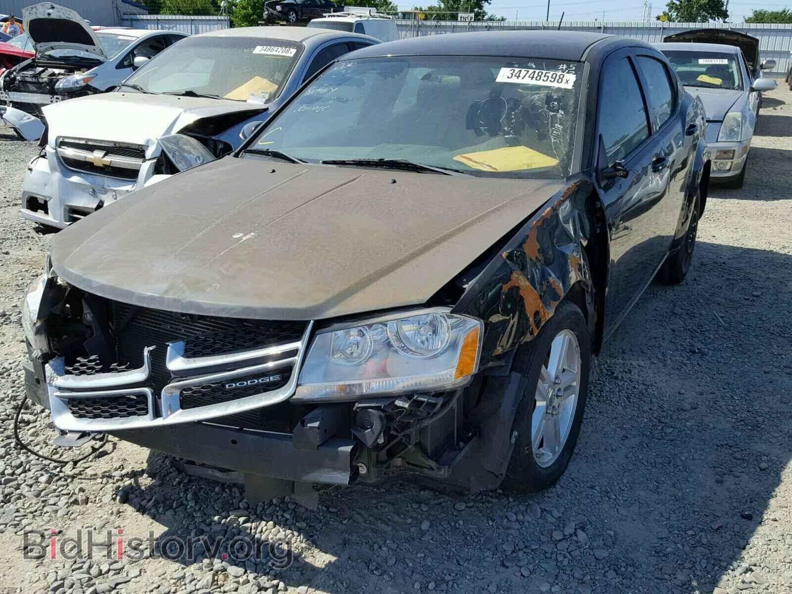 2011 DODGE AVENGER - VIN: 1B3BD1FB2BN577082 - Фото 2