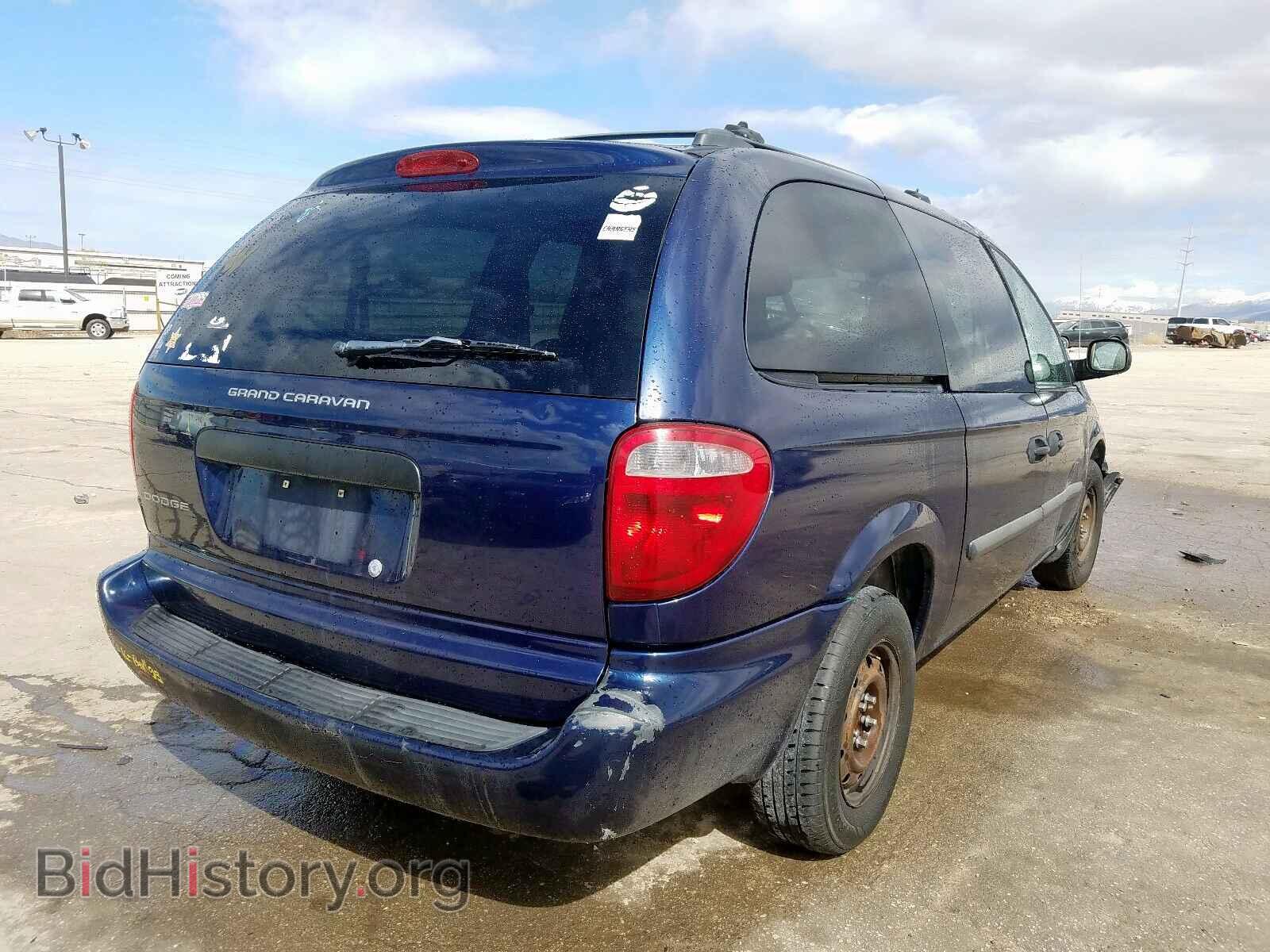 2005 DODGE CARAVAN - VIN: 1D4GP24R75B294171 - Фото 4