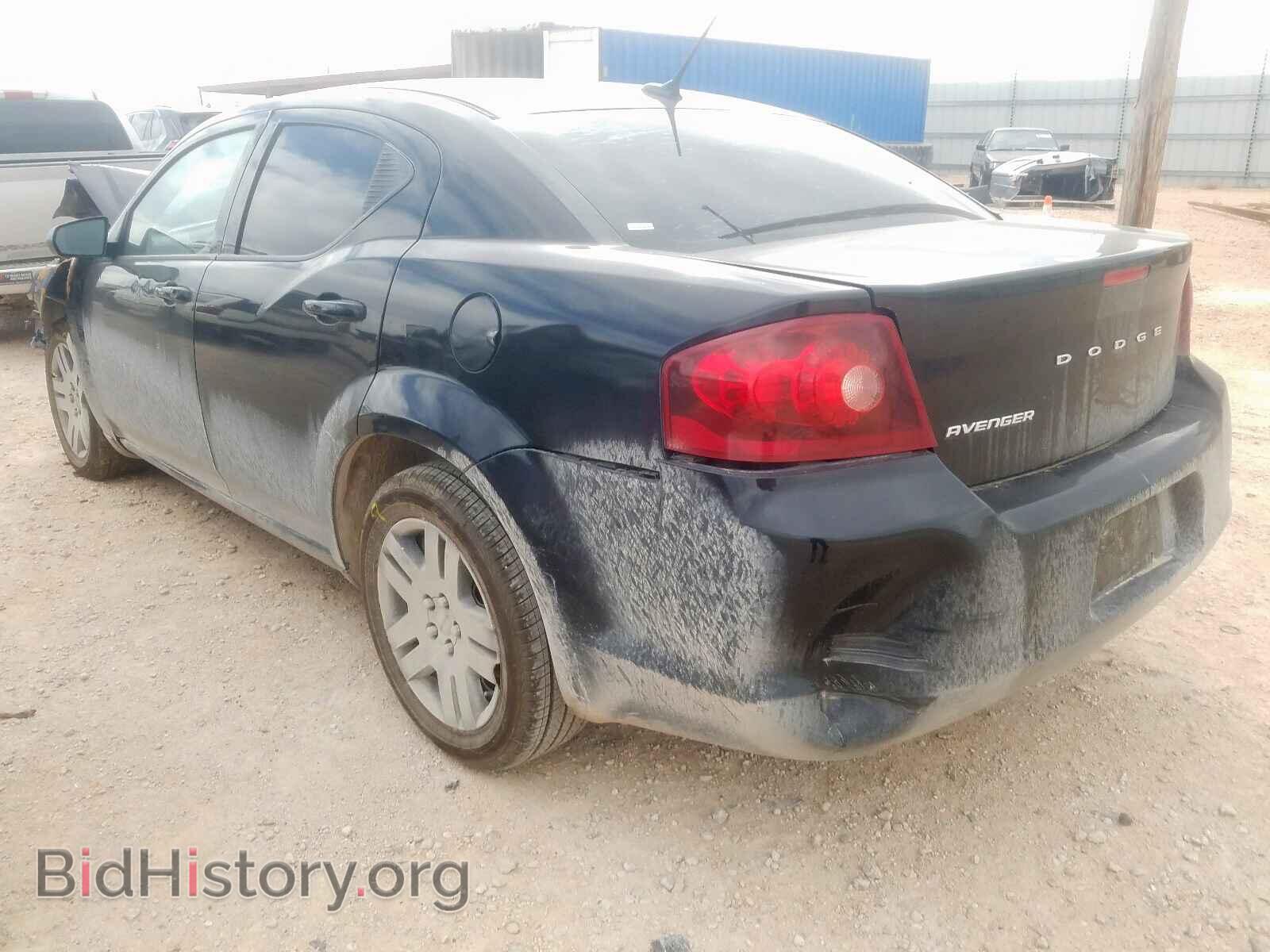 2012 DODGE AVENGER - VIN: 1C3CDZAB2CN221018 - Фото 3