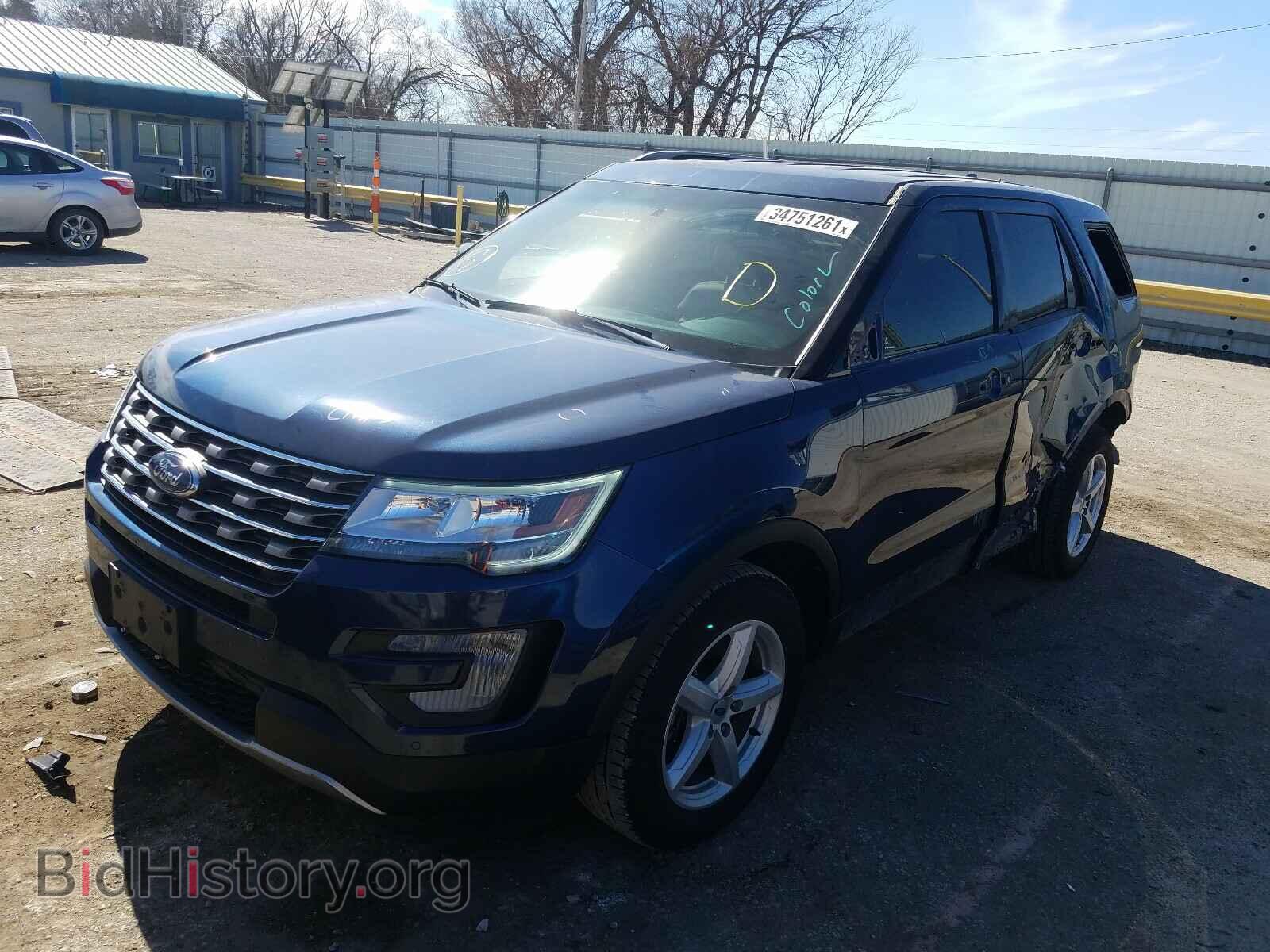2016 FORD EXPLORER - VIN: 1FM5K8D86GGC04362 - Photo 2