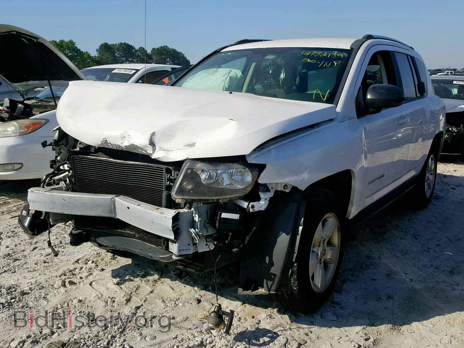 2014 JEEP COMPASS SP - VIN: 1C4NJCBAXED573613 - Фото 2