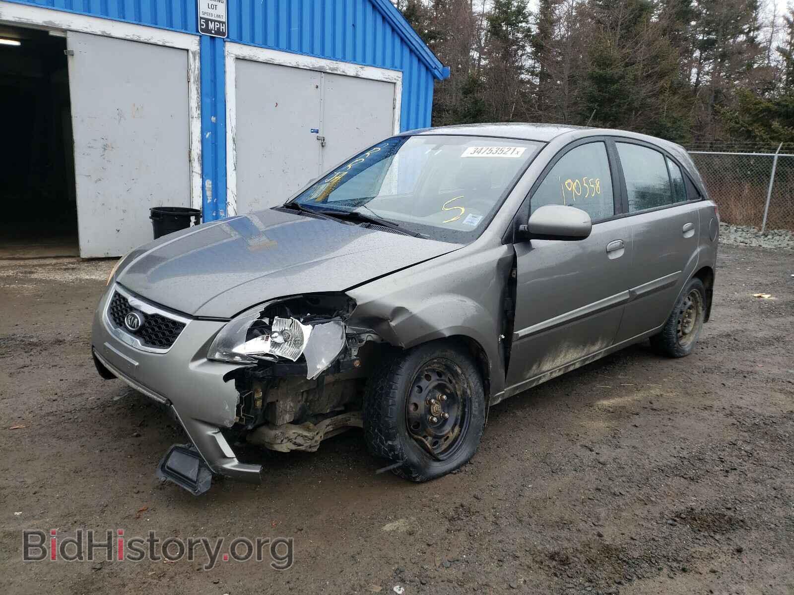 2011 KIA RIO - VIN: KNADH5B36B6822099 - Photo 2