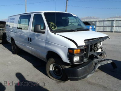 2008 Ford ECONOLINE, белый — VIN 1FTNS24L28DA07276, Copart