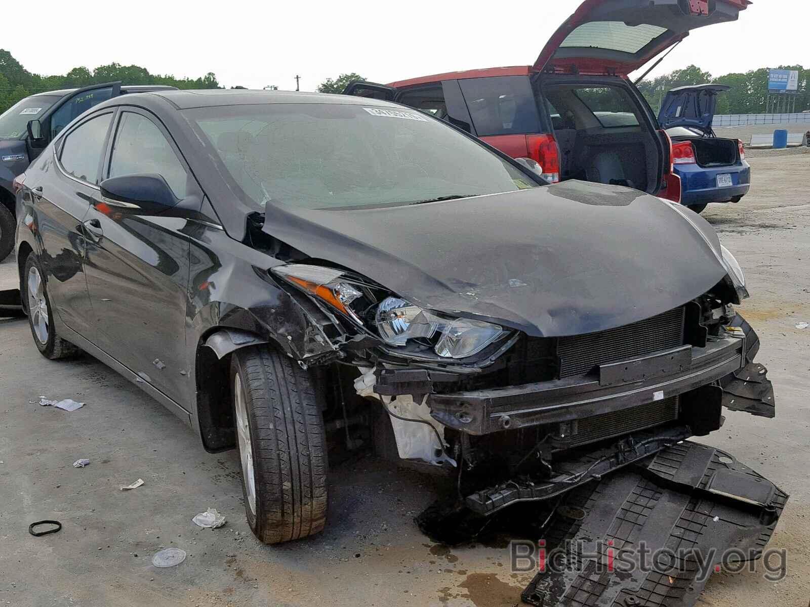 Photo KMHDH4AE3GU566521 - HYUNDAI ELANTRA 2016