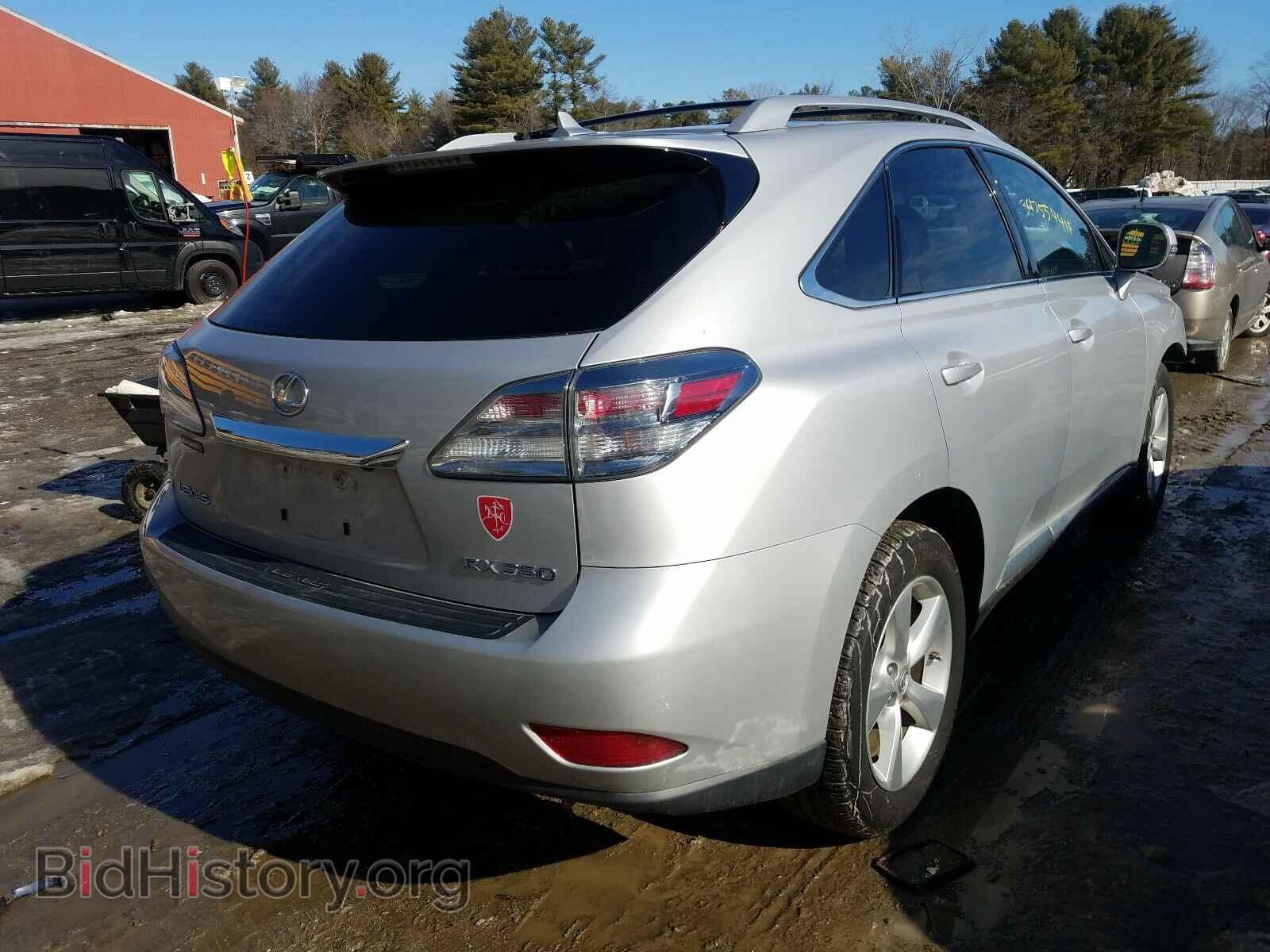 2010 LEXUS RX350 - VIN: 2T2BK1BAXAC048476 - Фото 4