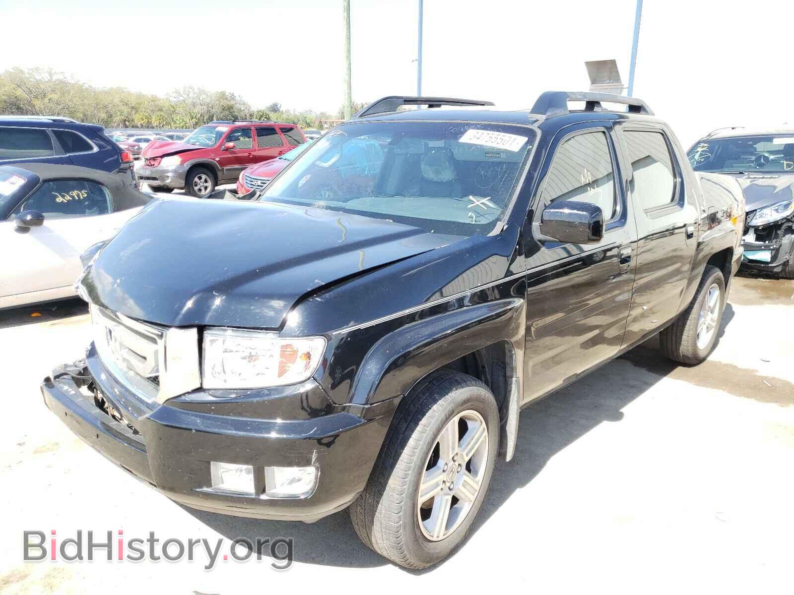 2011 HONDA RIDGELINE - VIN: 5FPYK1F50BB454024 - Фото 2