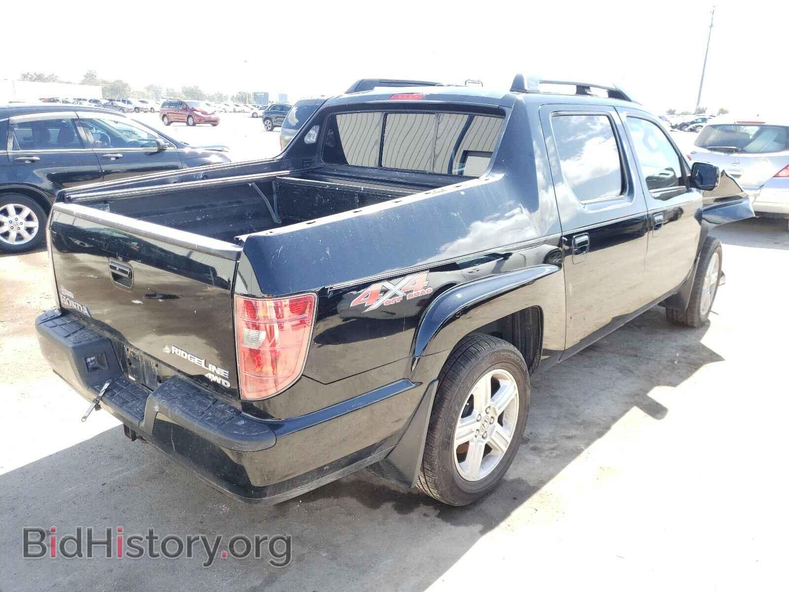 2011 HONDA RIDGELINE - VIN: 5FPYK1F50BB454024 - Фото 4