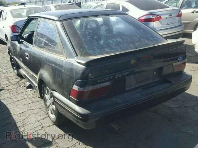 1990 FORD ESCORT - VIN: 1FAPP93J3LT107670 - Фото 3