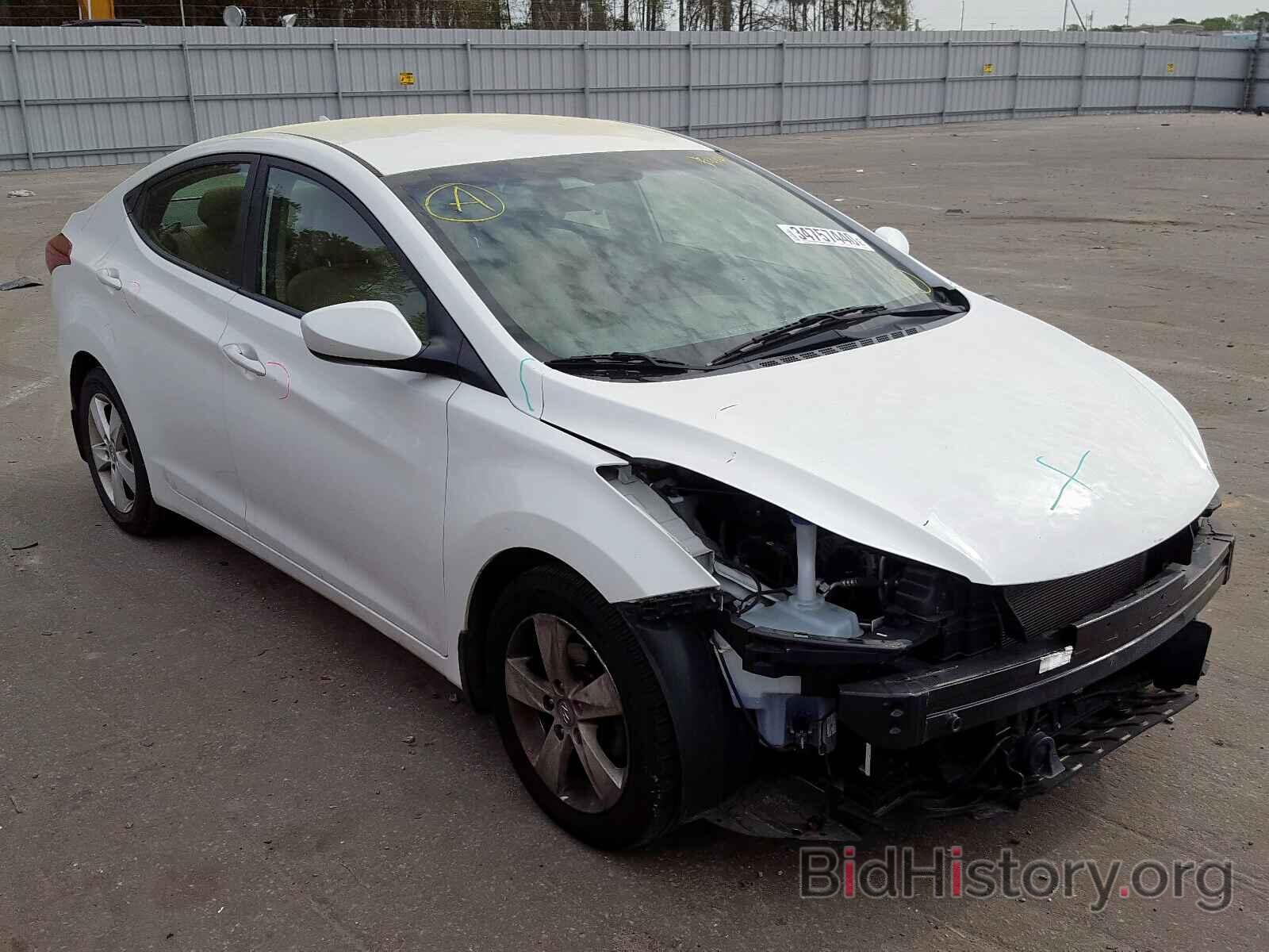 Photo 5NPDH4AE4DH390041 - HYUNDAI ELANTRA 2013