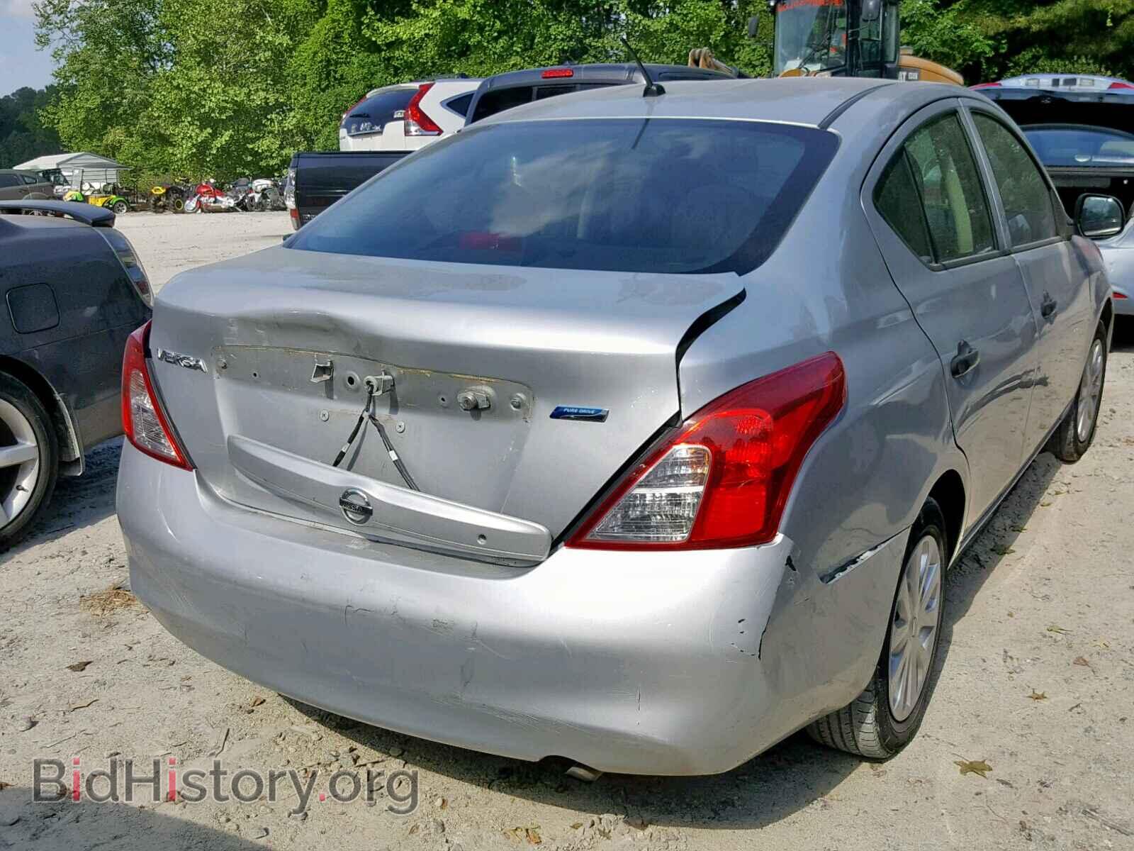 2014 NISSAN VERSA - VIN: 3N1CN7AP5EL842882 - Фото 4