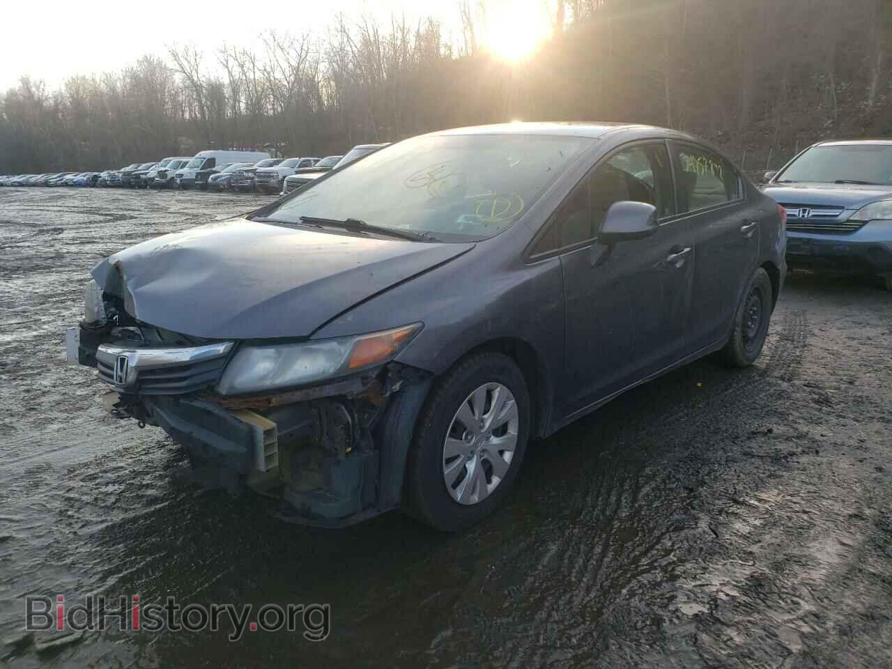2012 HONDA CIVIC - VIN: 19XFB2F50CE373392 - Фото 2