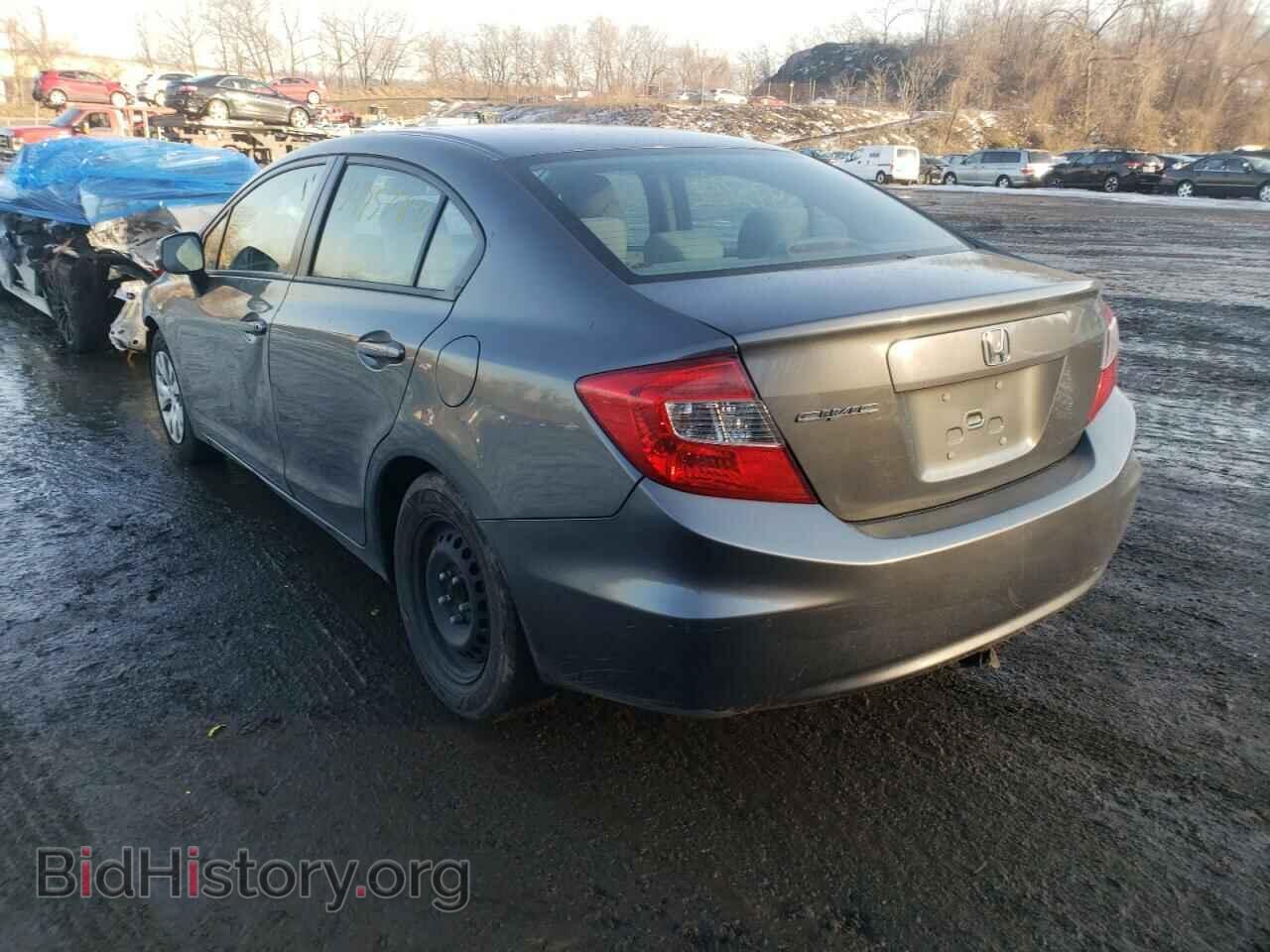 2012 HONDA CIVIC - VIN: 19XFB2F50CE373392 - Фото 3