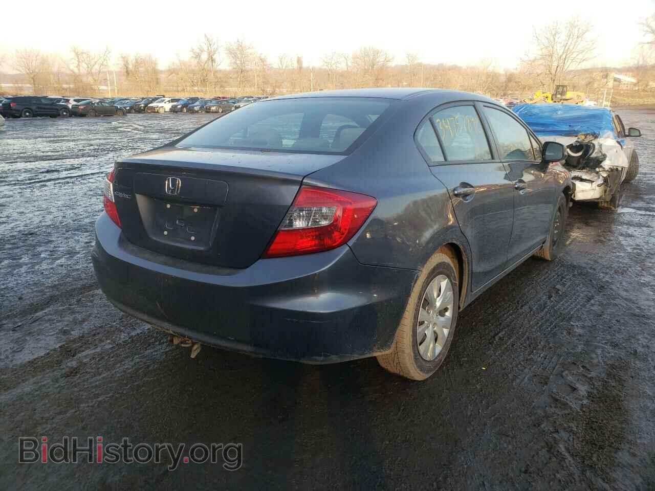 2012 HONDA CIVIC - VIN: 19XFB2F50CE373392 - Фото 4