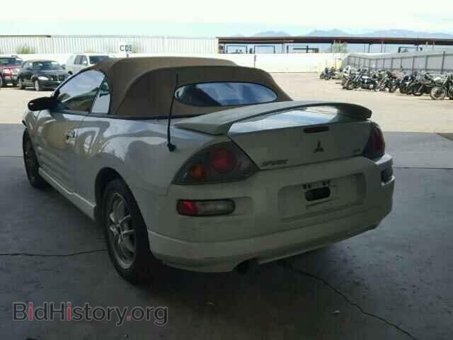 2001 MITSUBISHI ECLIPSE - VIN: 4A3AE85H31E180014 - Фото 3