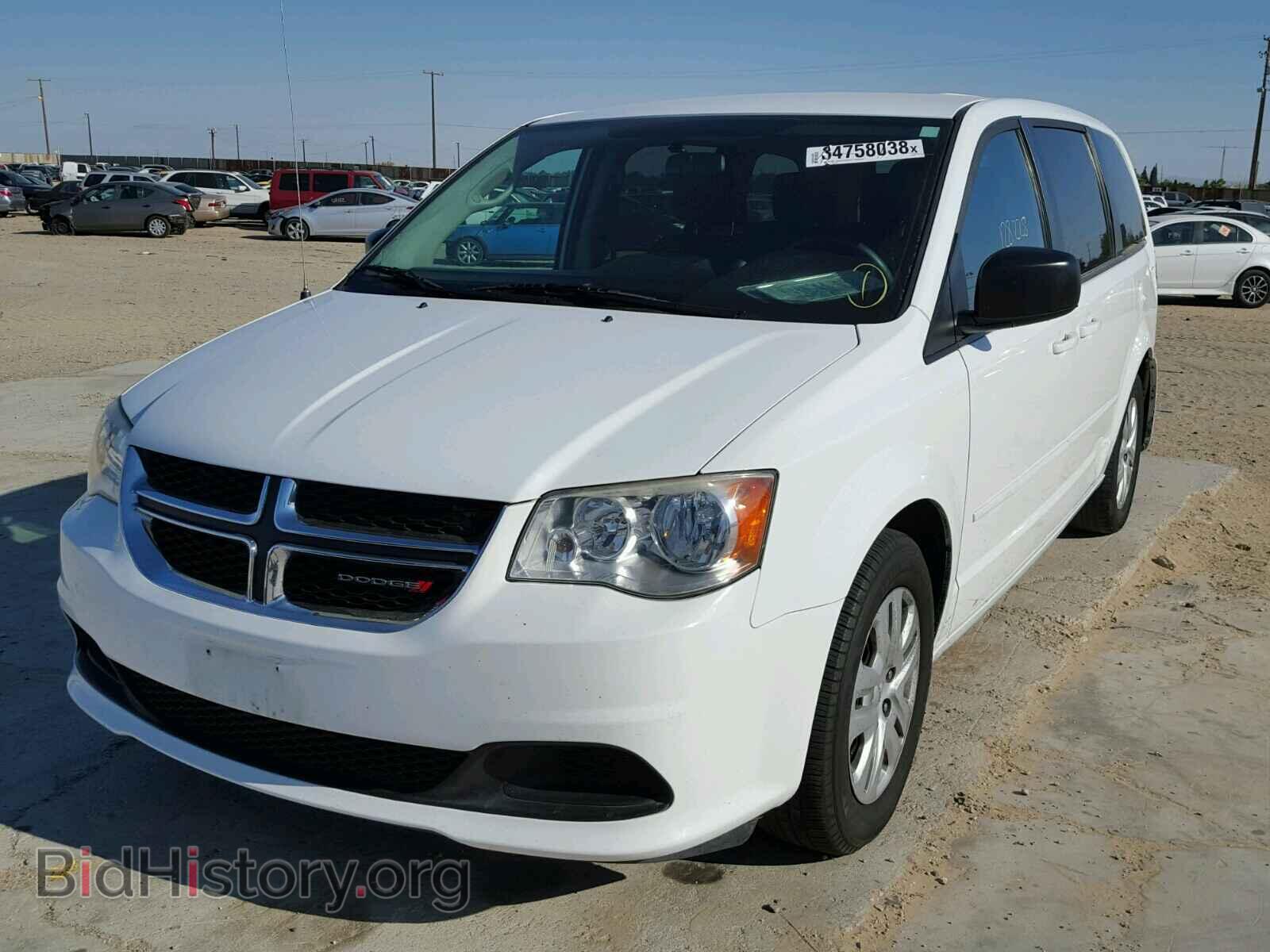 2014 DODGE CARAVAN - VIN: 2C4RDGBG7ER140879 - Фото 2