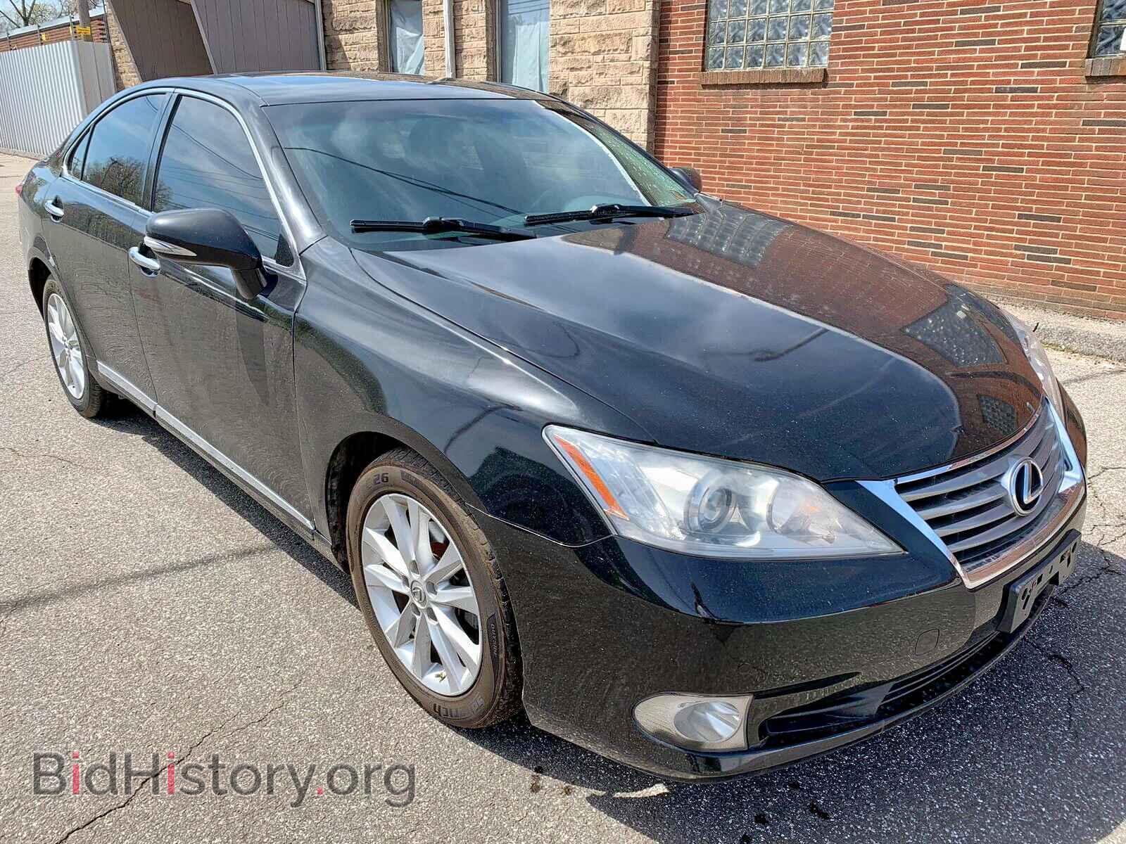 Photo JTHBK1EG0C2498352 - LEXUS ES350 2012
