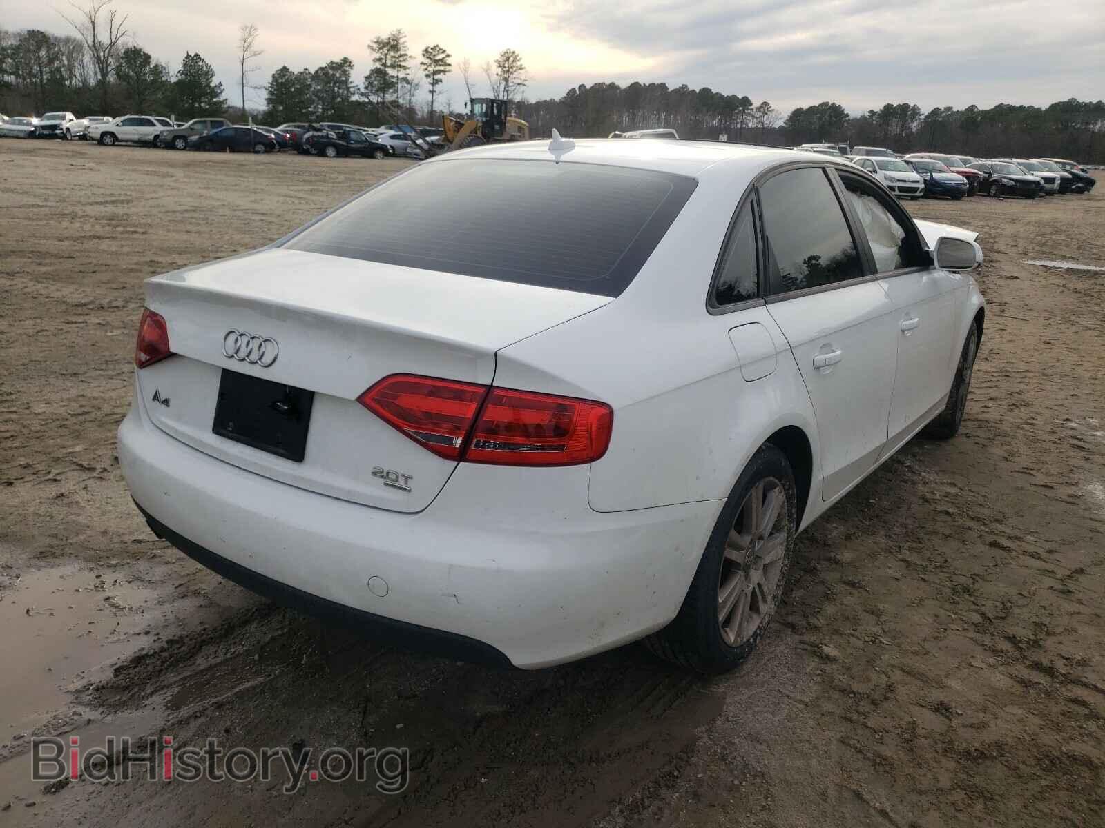 2010 AUDI A4 - VIN: WAUBFAFL1AN052785 - Фото 4