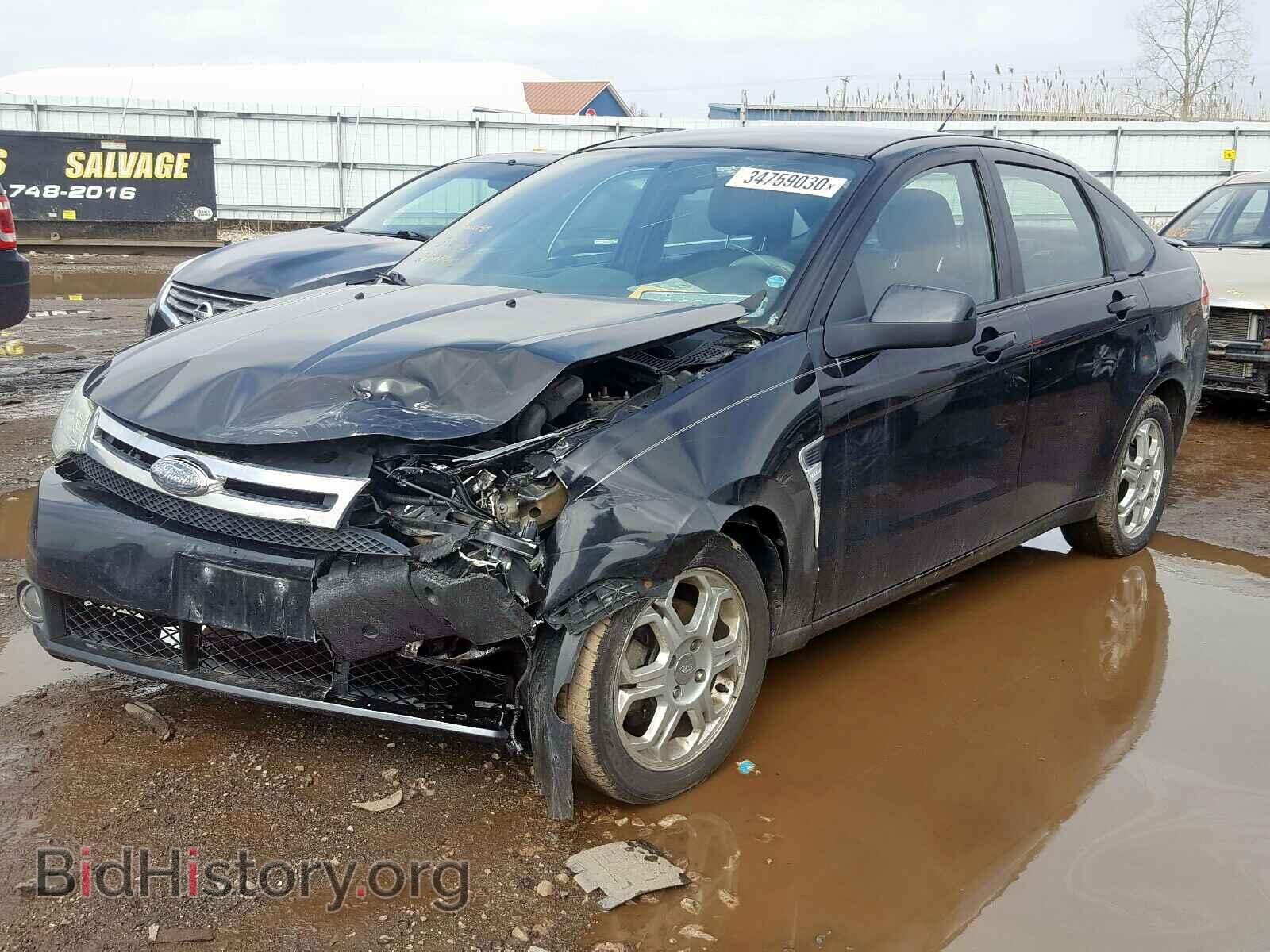 2008 FORD FOCUS - VIN: 1FAHP35N88W165779 - Фото 2