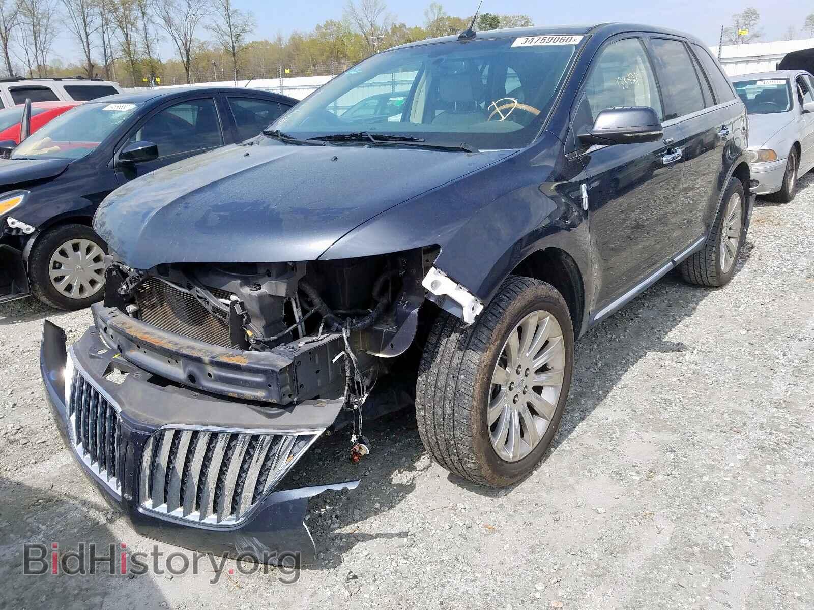 2013 LINCOLN MKX - VIN: 2LMDJ6JK0DBL11367 - Фото 2