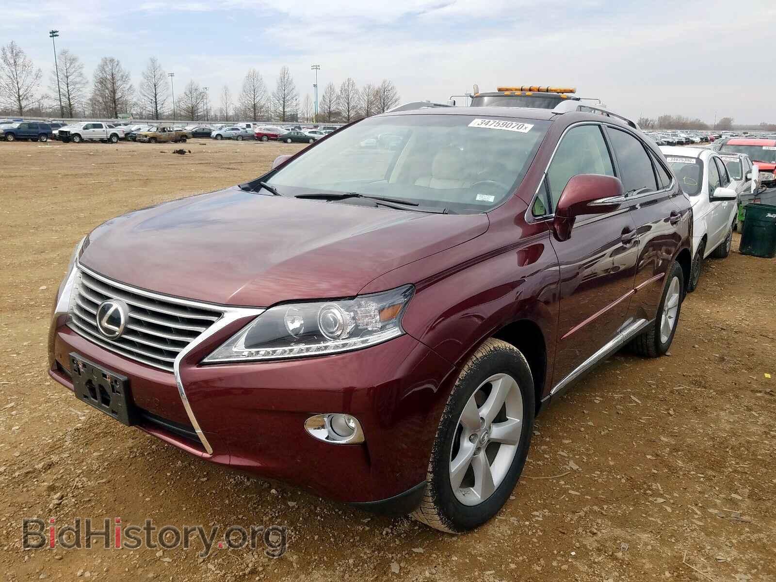 2013 LEXUS RX 350 BAS - VIN: 2T2BK1BA0DC162975 - Фото 2