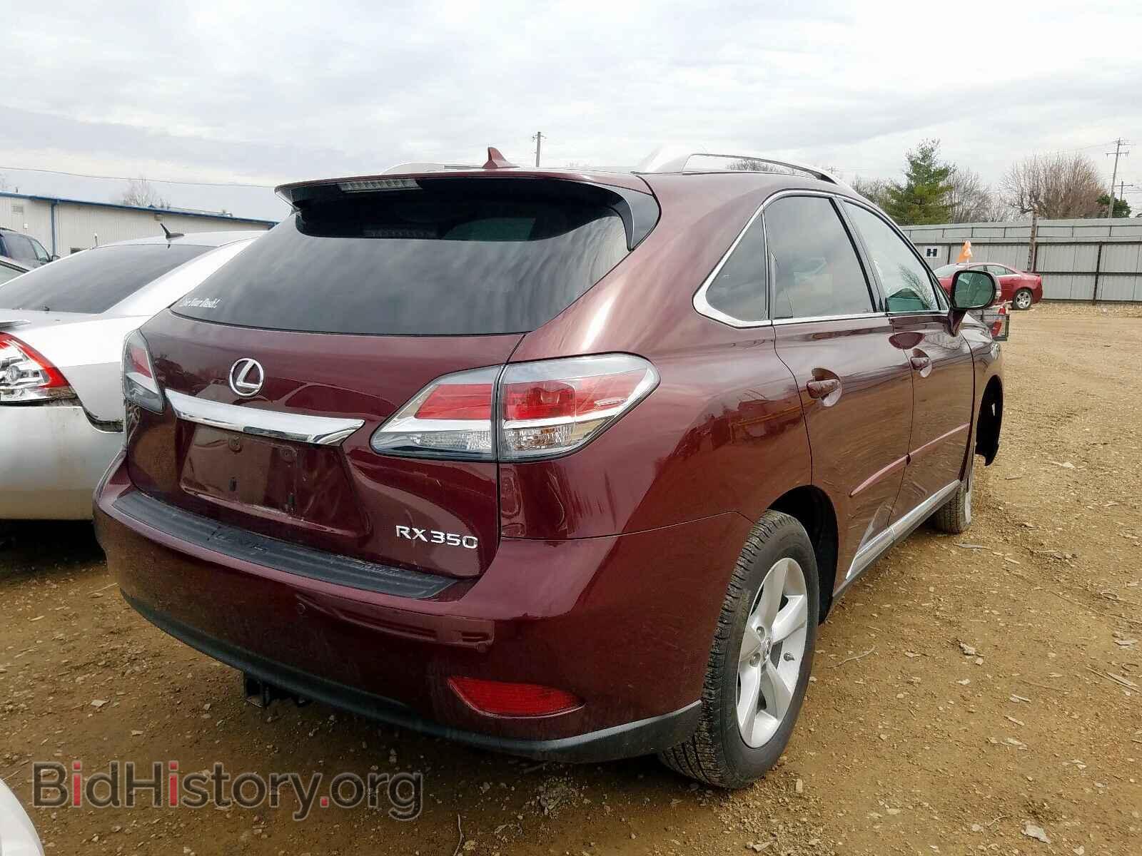 2013 LEXUS RX 350 BAS - VIN: 2T2BK1BA0DC162975 - Фото 4